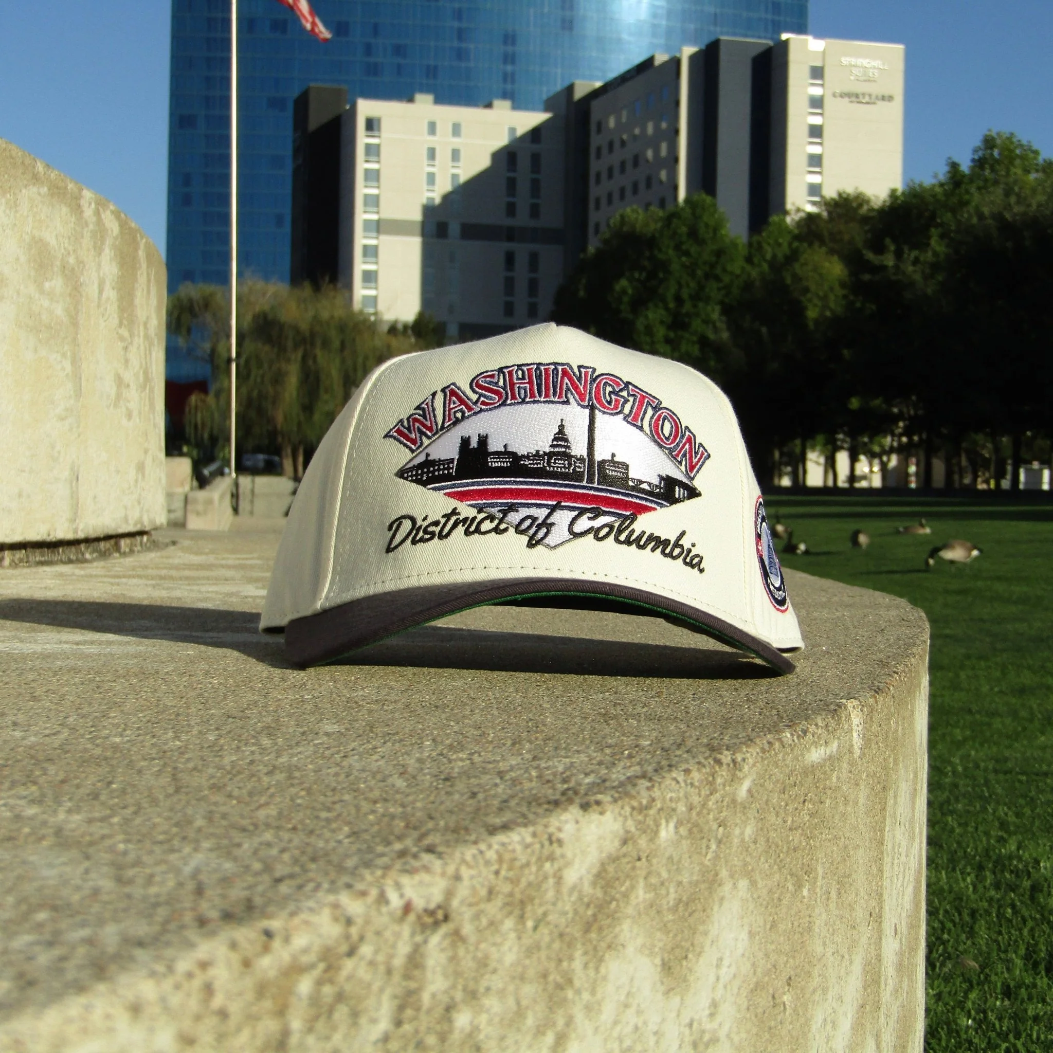 Washington D.C. Snapback - The Ovechkin (Cream/Navy) - Image 4