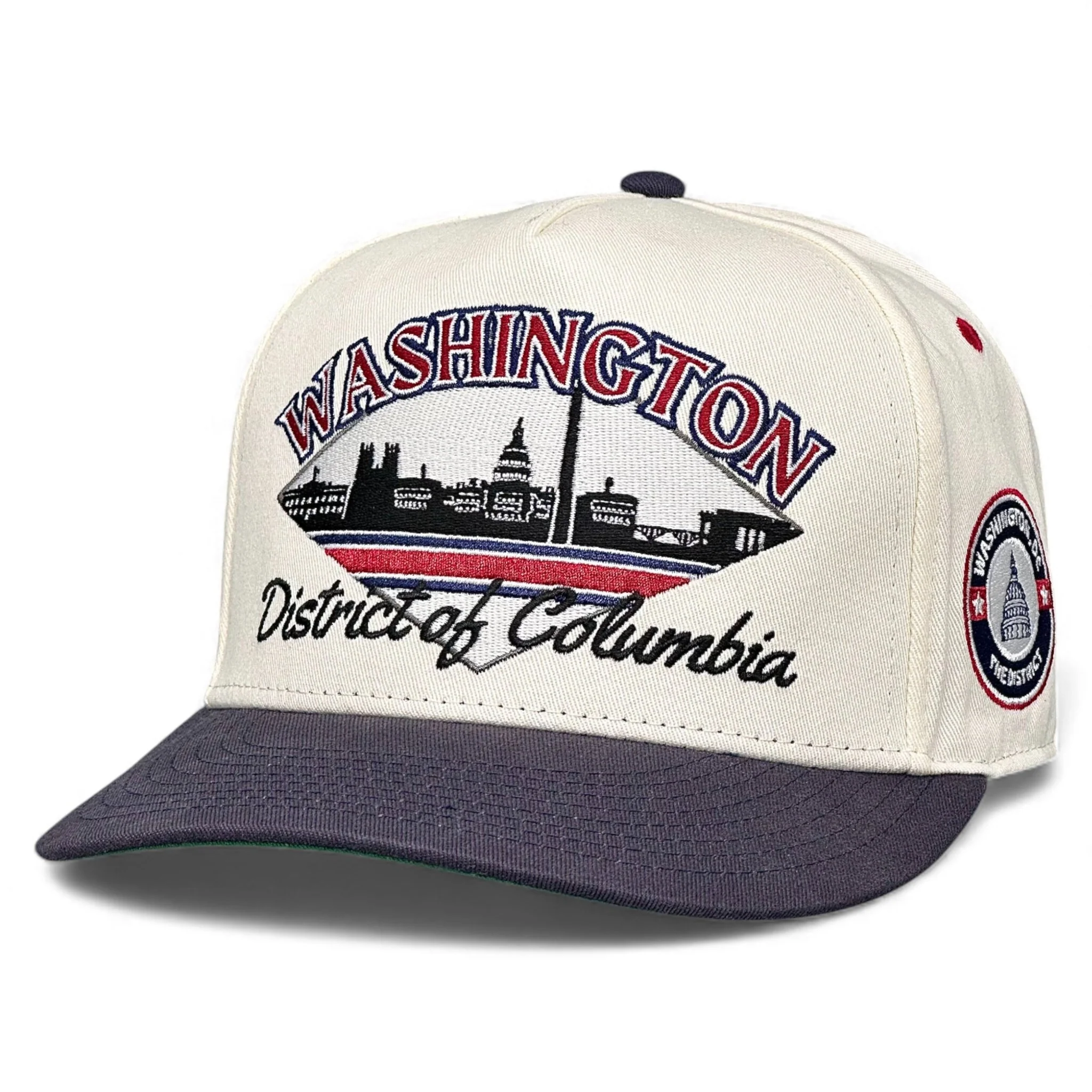 Washington D.C. Snapback - The Ovechkin (Cream/Navy) - Image 5