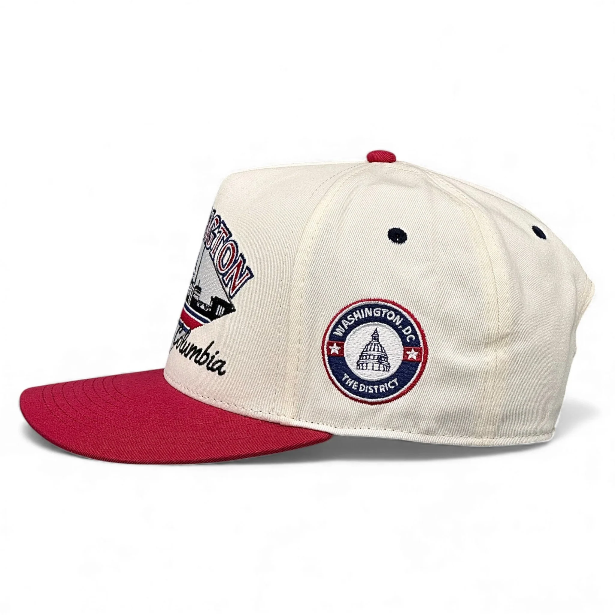 Washington D.C. Snapback - The Ovechkin (Cream/Red) - Image 3